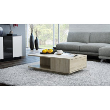 Topeshop DENVER SONOMA coffee / side / end table Coffee table Free-form shape 1 leg(s)