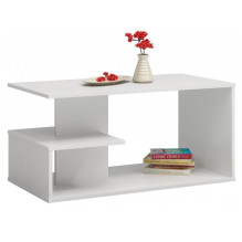 Topeshop ŁAWA DALLAS BIEL coffee / side / end table Coffee table Free-form shape 1 leg(s)