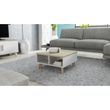 Cama LOTTA 60 coffee table white / sonoma oak