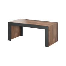 Cama MILA bench / table 120x60x50 oak wotan + anthracite