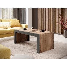 Cama MILA bench / table 120x60x50 oak wotan + anthracite