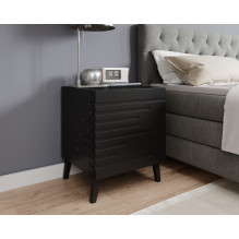 Cama bedside cabinet NOVA 44x40x52 mat black