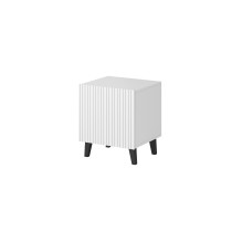 PAFOS bedside table 2 pcs. 45x40x51 cm white matt