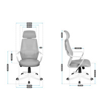 MARK ADLER MANAGER 2.8 office / computer chair AirMESH HD TILT PLUS Grey