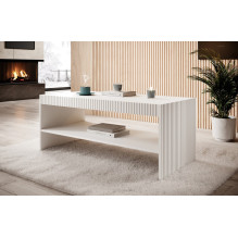 PAFOS bench / table 120x60x50 cm white matte