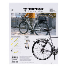Topeak TetraRack R2 bike rack, for road / gravel, Rear