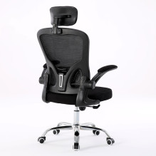 Topeshop FOTEL DORY CZERŃ office / computer chair Padded seat Mesh backrest