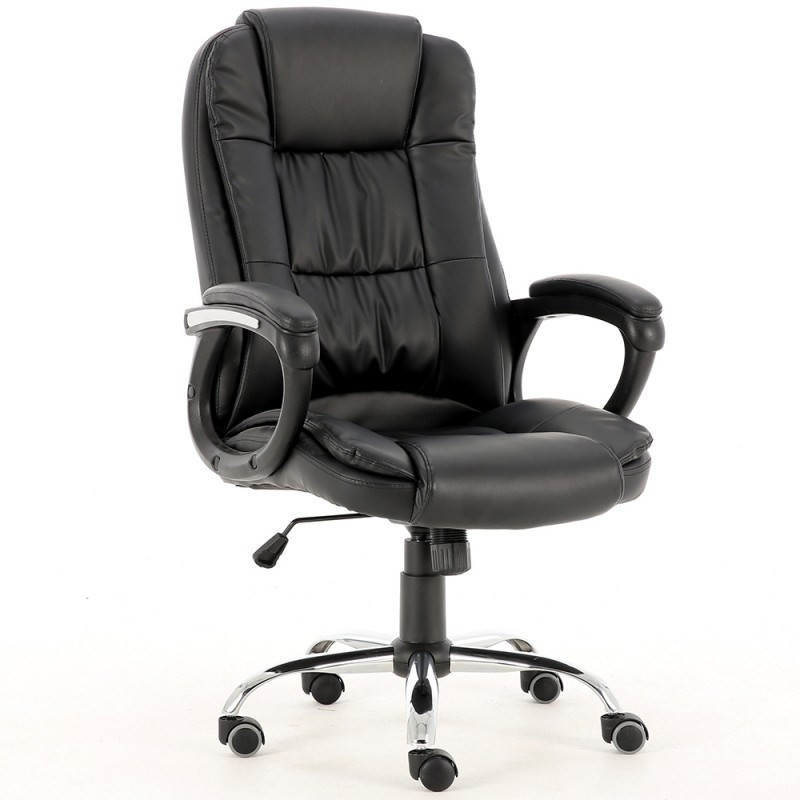 Topeshop FOTEL IDOL CZARNY office / computer chair