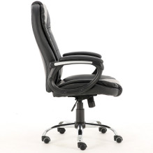 Topeshop FOTEL IDOL CZARNY office / computer chair