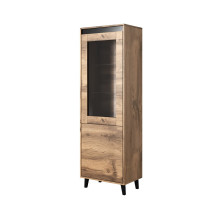 Cabinet NORD 60x38x182.5 cm oak wotan / anthracite