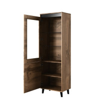 Cabinet NORD 60x38x182.5 cm oak wotan / anthracite