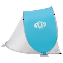 NILS CAMP NC3173 self-folding beach tent Blue-grey