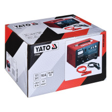 YATO CHARGER WITH STARTING SUPPORT 16A 12V / 24V 120 - 240Ah