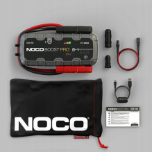 NOCO GB150 Boost 12V 3000A Jump Starter starteris su integruota 12V / USB baterija