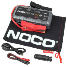 NOCO GB70 Boost 12V 2000A Jump Starter starter device with integrated 12V / USB battery