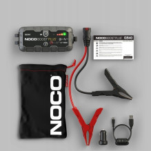 NOCO GB40 Boost 12V 1000A Jump Starter starter device with integrated 12V / USB battery