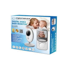 Esperanza EHM003 LCD Baby Monitor 2.4&quot; White