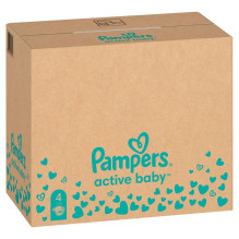 Pampers Active Baby Monthly Pack Boy / Girl 4 180 vnt.