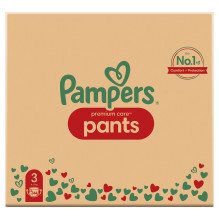 PAMPERS Premium Pants sauskelnės 3 dydis, 6-11kg, 144vnt