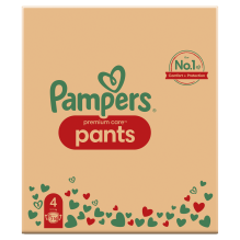 PAMPERS Premium Pants sauskelnės 4 dydis, 9-15kg, 114vnt