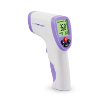 Esperanza ECT002 skaitmeninis kūno termometras Nuotolinio jutiklio termometras Violetinė, balta ausų, kaktos, burnos, ti