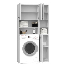 Topeshop ZESTAW MARPOL BIEL bathroom storage cabinet White