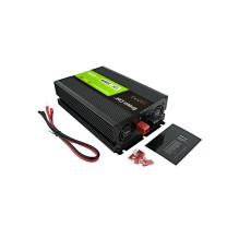 Green Cell PowerInverter LCD 12V to 230V 2000W / 40000W car inverter with LCD display - pure sine wave