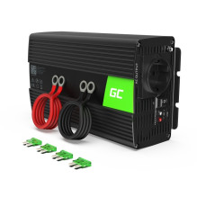 Green Cell INV08 power adapter / inverter Outdoor 1000 W Black