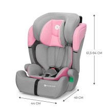 Kinderkraft COMFORT UP I-SIZE baby car seat (9 - 36 kg 15 months - 12 years) Pink