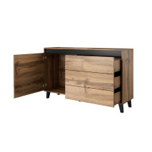 Cama chest of drawers NORD wotan oak / antracite