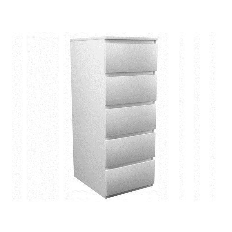 Topeshop W5 BIEL MAT chest of drawers