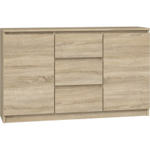 Topeshop Komoda 2D3S OAK...