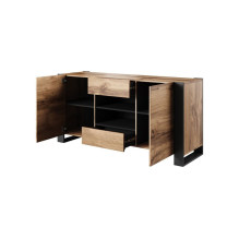 Cama chest of drawers WOOD wotan oak / antracite