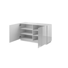 Cama sideboard 2D REJA white gloss / white gloss