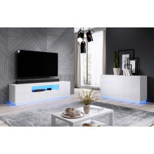 Cama sideboard 2D REJA white gloss / white gloss