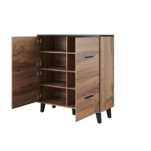 Cama sideboard LOTTA 110 4D wotan oak + mat black