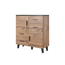 Cama sideboard LOTTA 110 2D4S wotan oak / mat black