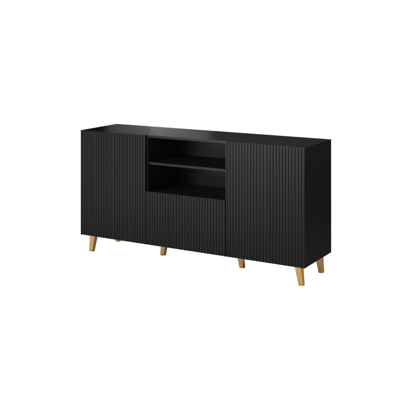 Cama Commode PAFOS 150x42x82 Black matt