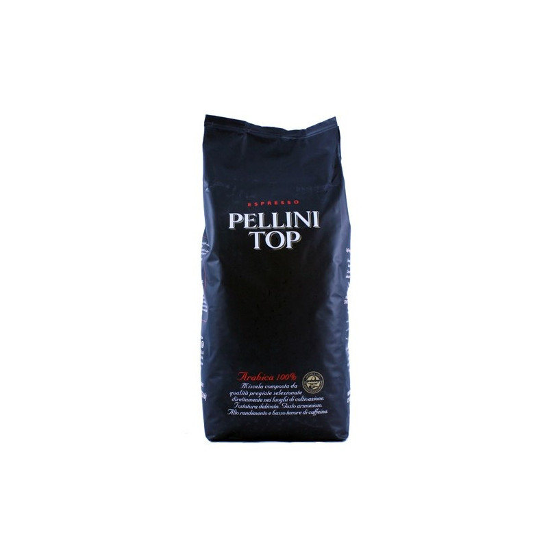 Kava Pellini Top 100% Arabica 1 kg, Pupelės