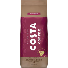 Costa Coffee Signature Blend Tamsios kavos pupelės 1kg