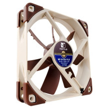 Noctua NF-S12A FLX Kompiuterio dėklas Ventiliatorius 12 cm Beige, Rudas