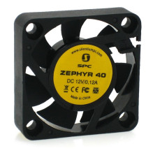 SilentiumPC Zephyr 40 Kompiuterio dėklas Ventiliatorius 4 cm Juodas
