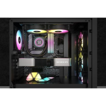 Corsair CW-9060074-WW computer cooling system Processor All-in-one liquid cooler 12 cm Black 1 pc(s)