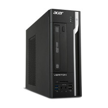 Acer Veriton DT.VJYEF.026 PC Intel® Celeron® G G1820 4 GB DDR3-SDRAM 256 GB SSD Windows 10 Professional SFF Black REPACK