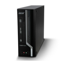 Acer Veriton X2611G Intel® Celeron® G G1610 4 GB DDR3-SDRAM 256 GB SSD Black PC REPACK New Repack / Repacked