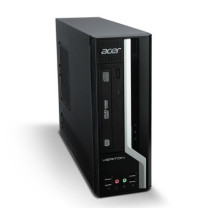 Acer Veriton X2611G Intel® Celeron® G G1610 4 GB DDR3-SDRAM 256 GB SSD juodas PC REPACK Naujas perpakavimas / perpakuota