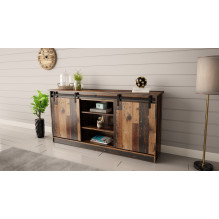 Chest of drawers 160x80x35 GRANERO old wood