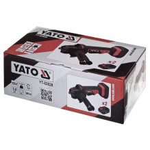 Angle grinder 18V 2x Rechargeable batteries YATO YT-82828
