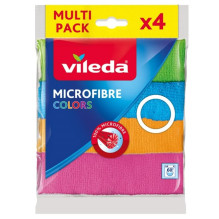 Cleaning Clothes Vileda Microfiber Colors 4 pc(s)
