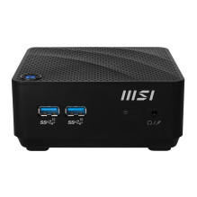 MSI Cubi N JSL Intel Celeron-N4500 Desktop PC, 4GB RAM, 128GB SSD, Mini-PC, SFF, USB 3.2 Gen2, HDMI, VGA, LAN, WiFi, BT,